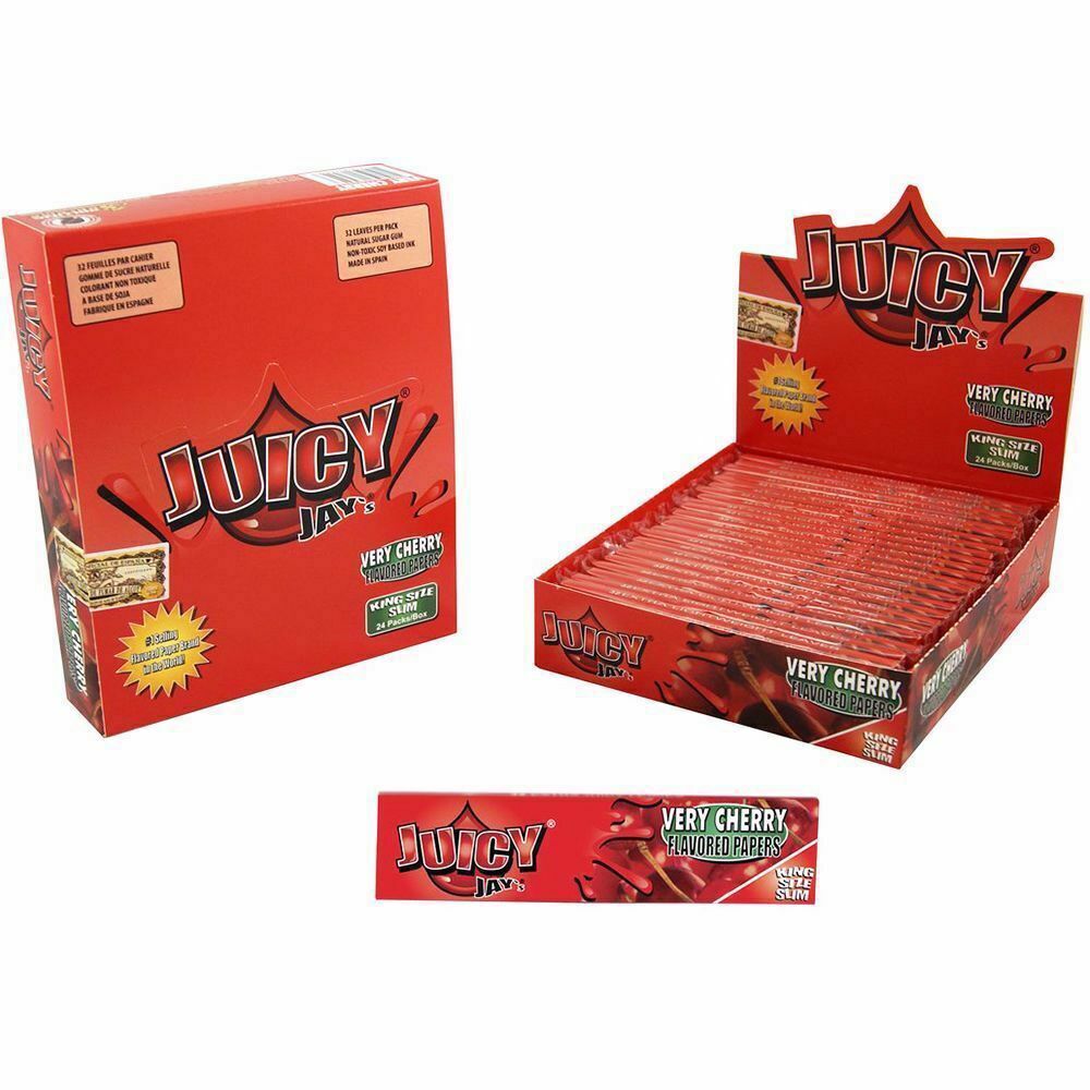 Juicy Jay - King size Very Cherry - Rolling Papers