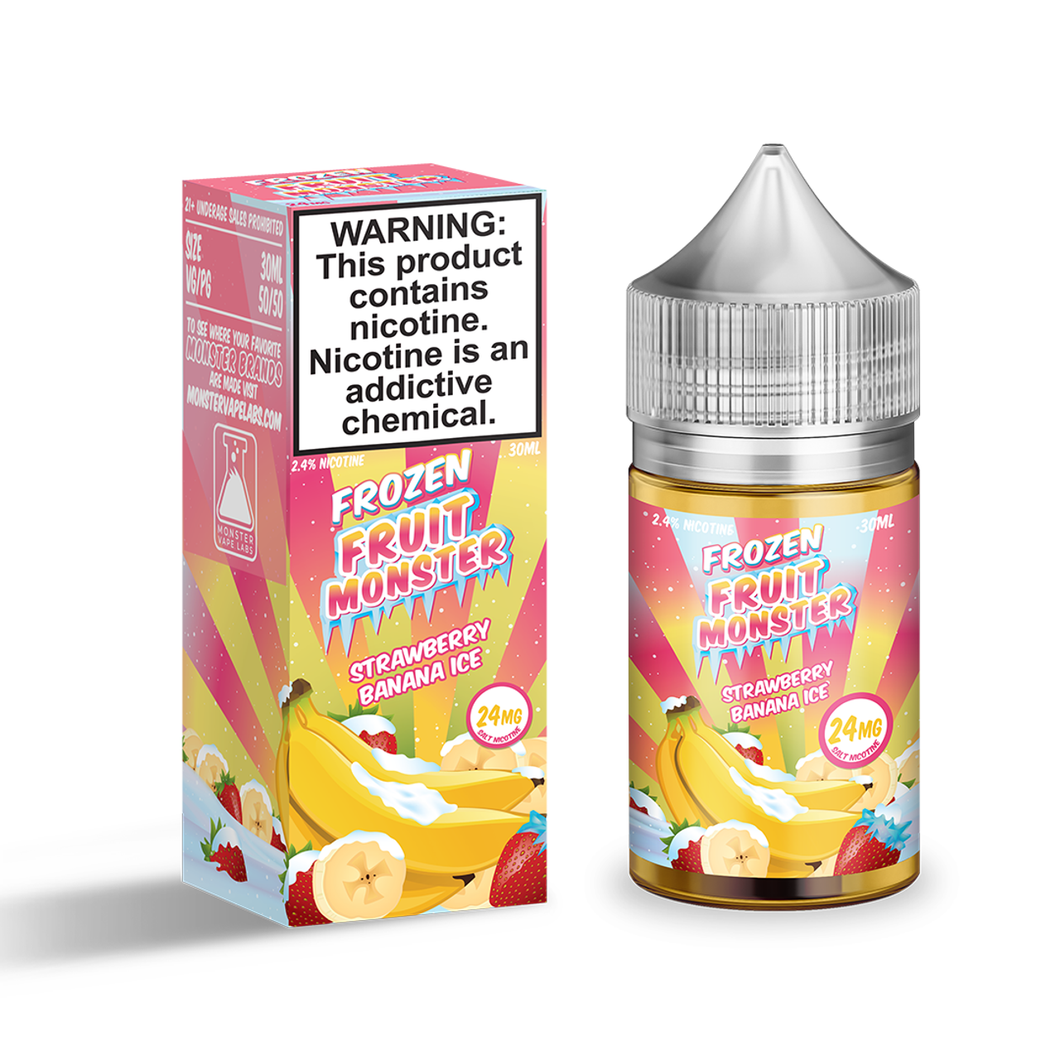 Frozen Fruit Monster - Strawberry Banana Ice  - 30ml