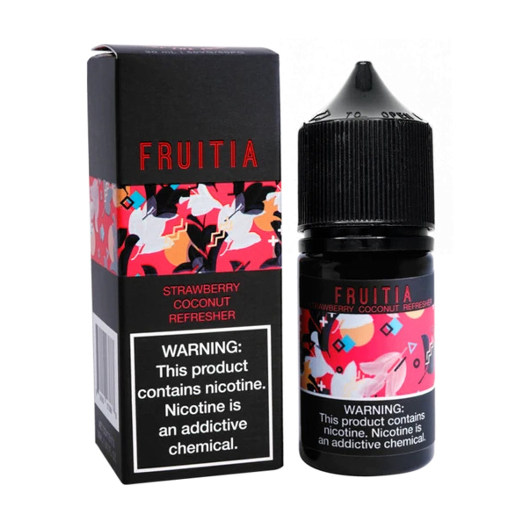 Fruitia Salt - Strawberry Coconut Refresher - 30ml