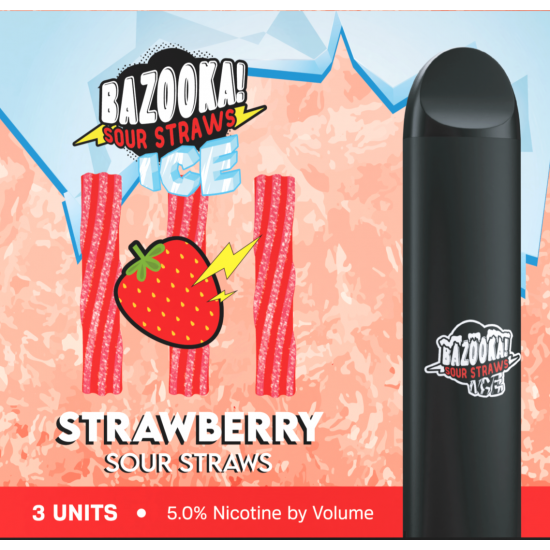 Bazooka -  Strawberry - Disposable