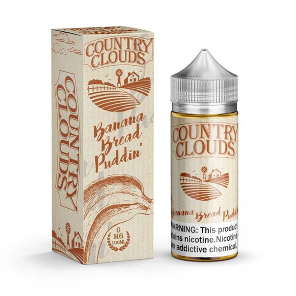 Country Clouds  Banana Bread Puddin  60ml