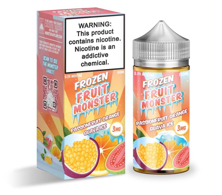 Frozen Fruit Monster Passion Fruit Orange Guava Ice 100ml