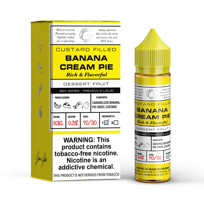 Glass Basix Banana Cream Pie 60ml