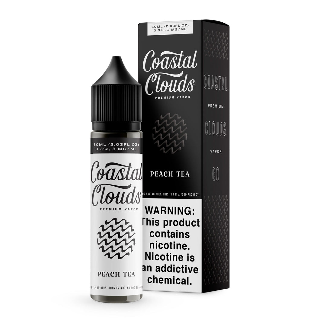 Coastal Clouds Peach Tea 60ml