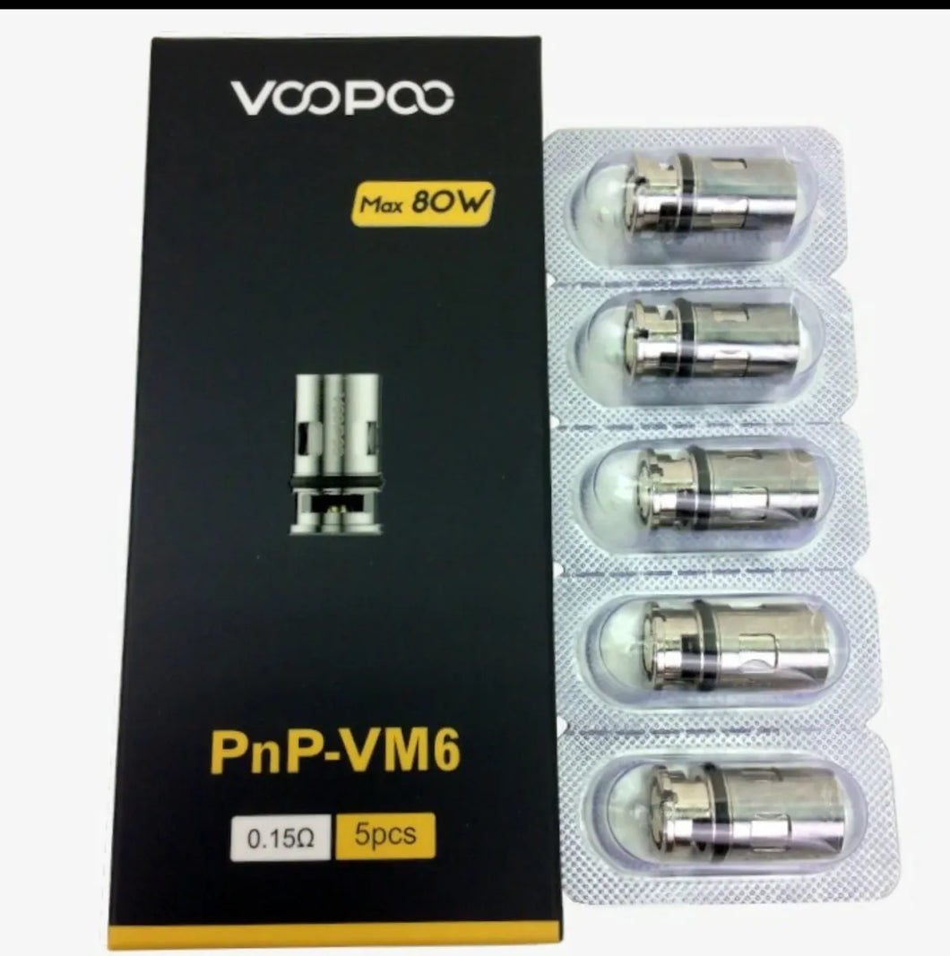 VOOPOO PnP VM6 Coil FDA Package 0.15ohm