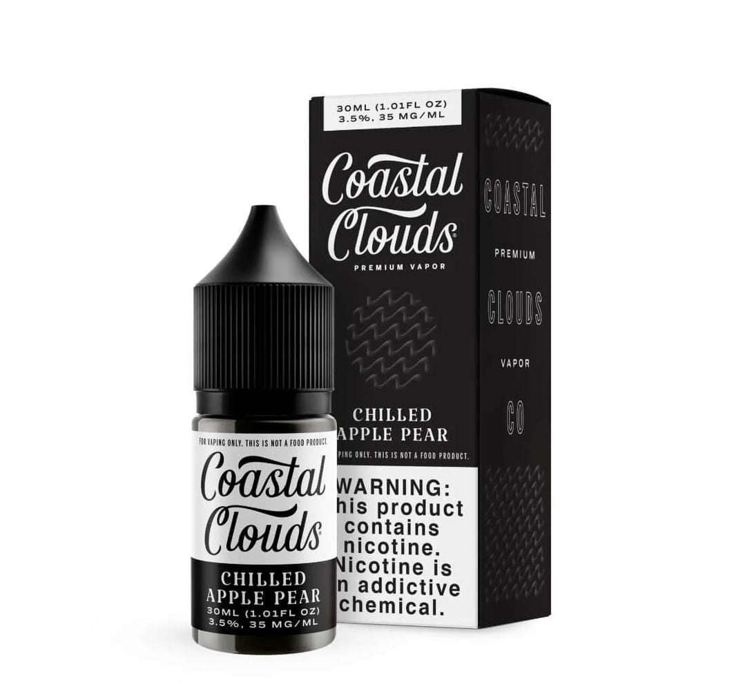 Coastal Clouds Salt - Cool Apple Pear - 15ml