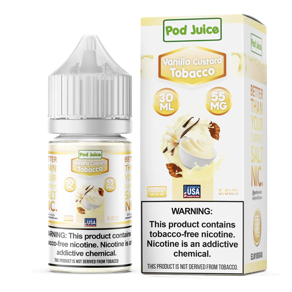 Pod Drops - Vanilla Tobacco  - 30ml