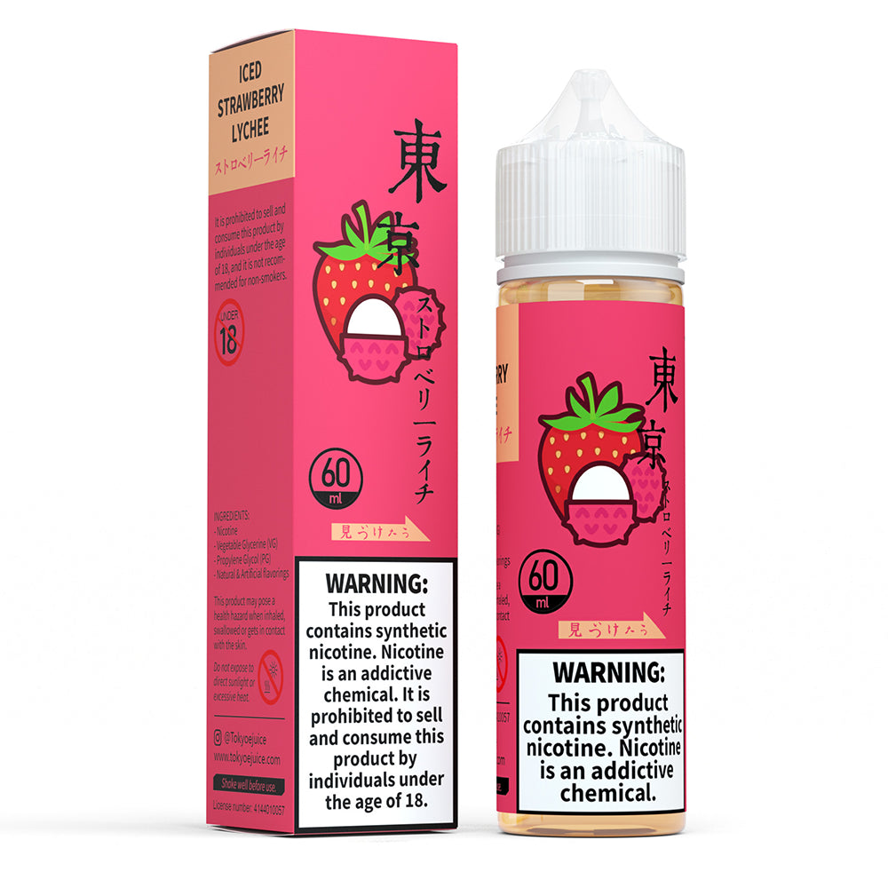 Tokyo Strawberry Lychee Iced 60ml